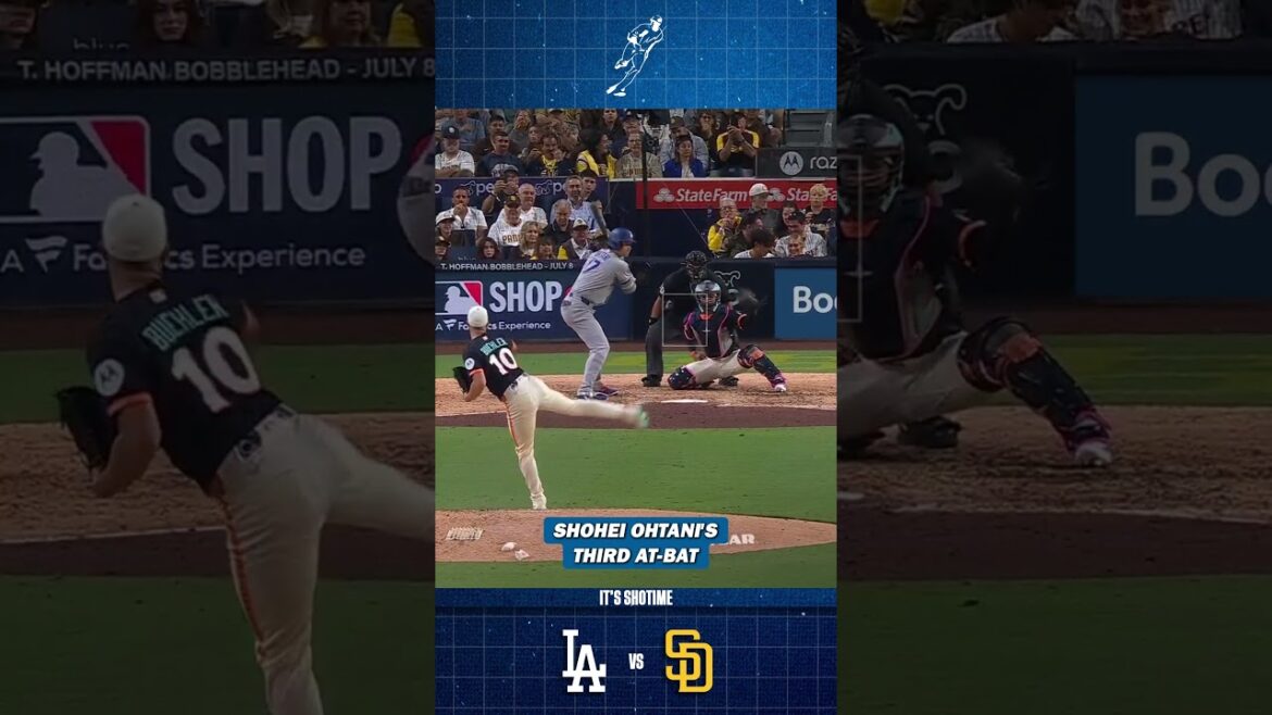 Troisième match au bâton contre les Padres de Shohei Ohtani