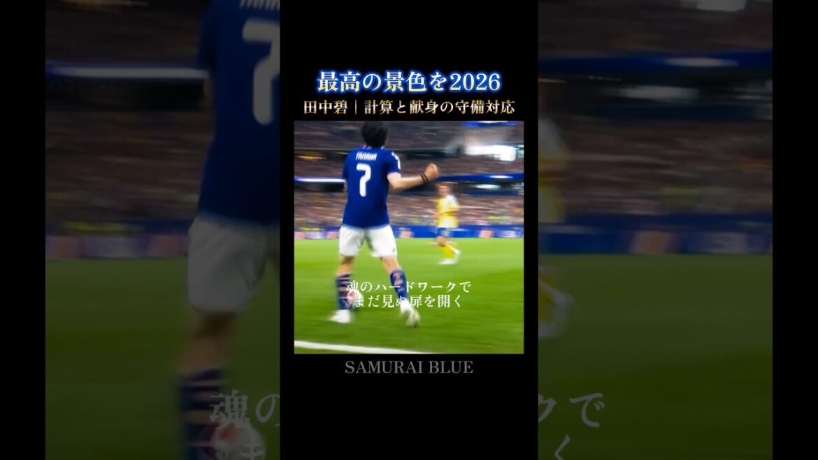Le plus beau décor 🇯🇵 Calcul et dédicace | Aoi Tanaka, travailleur acharné suprême #Équipe nationale du Japon #w Cup