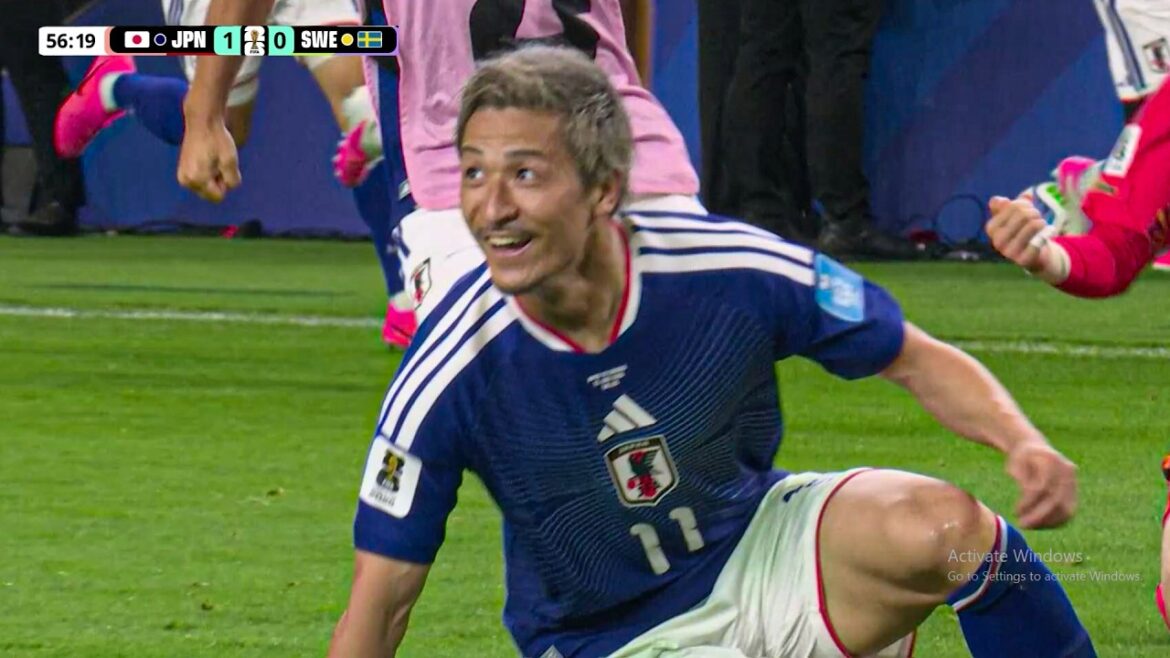 But de Daizen Maeda contre la Suède | But de Daizen Maeda contre la Suède | Faits saillants du Japon contre la Suède | Coupe du Monde de la FIFA 2026