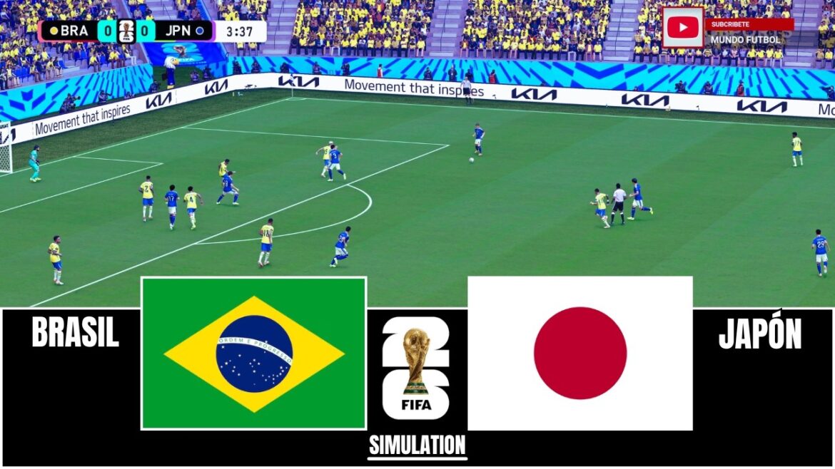BRÉSIL vs JAPON COUPE DU MONDE 2026 FINAL 32 Simulation/Prédiction