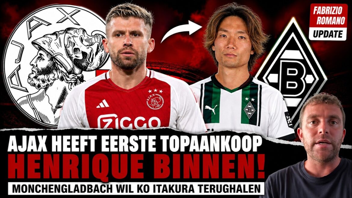 L'Ajax a réalisé sa première signature | Mönchengladbach veut ramener Ko Itakura | Actualités sur les transferts