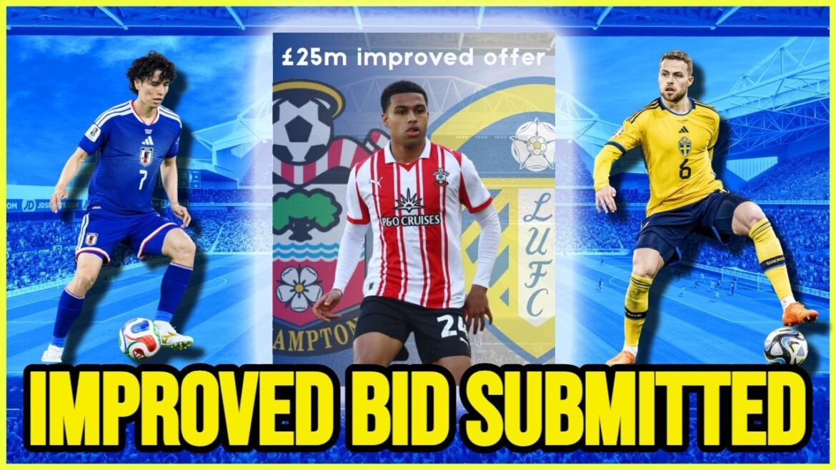 🚨Leeds United A AMÉLIORÉ UNE OFFRE DE 25 millions de livres sterling POUR SHEA CHARLES🚨 Revue du jeu Tanaka et Gudmundsson⚽
