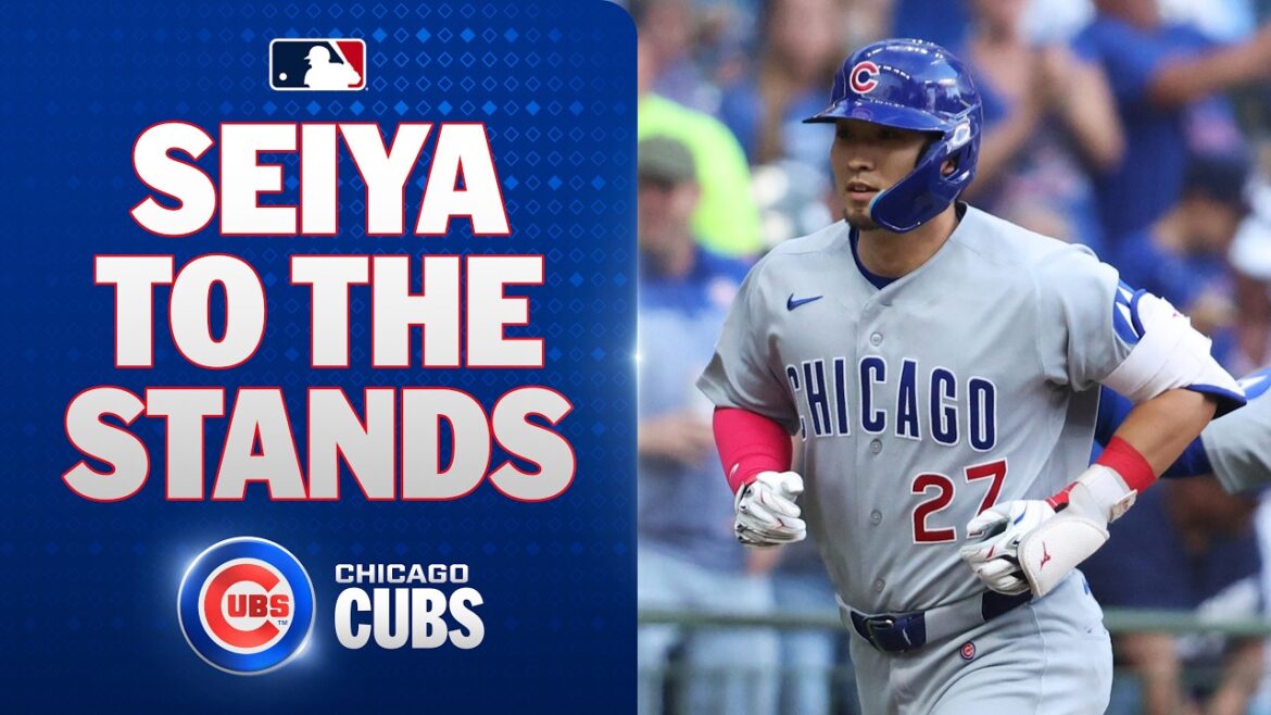 Seiya Suzuki fait le chemin inverse pour un HOMÈRE DE DEUX POINTS pour donner l'avantage aux Cubs ! 🐻 | Faits saillants de la MLB