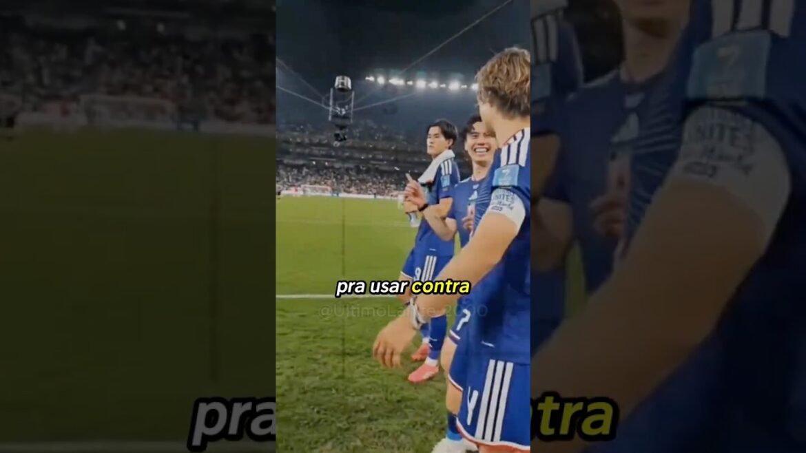 L'ARME SECRÈTE du Japon contre le Brésil #football #shorts #cup