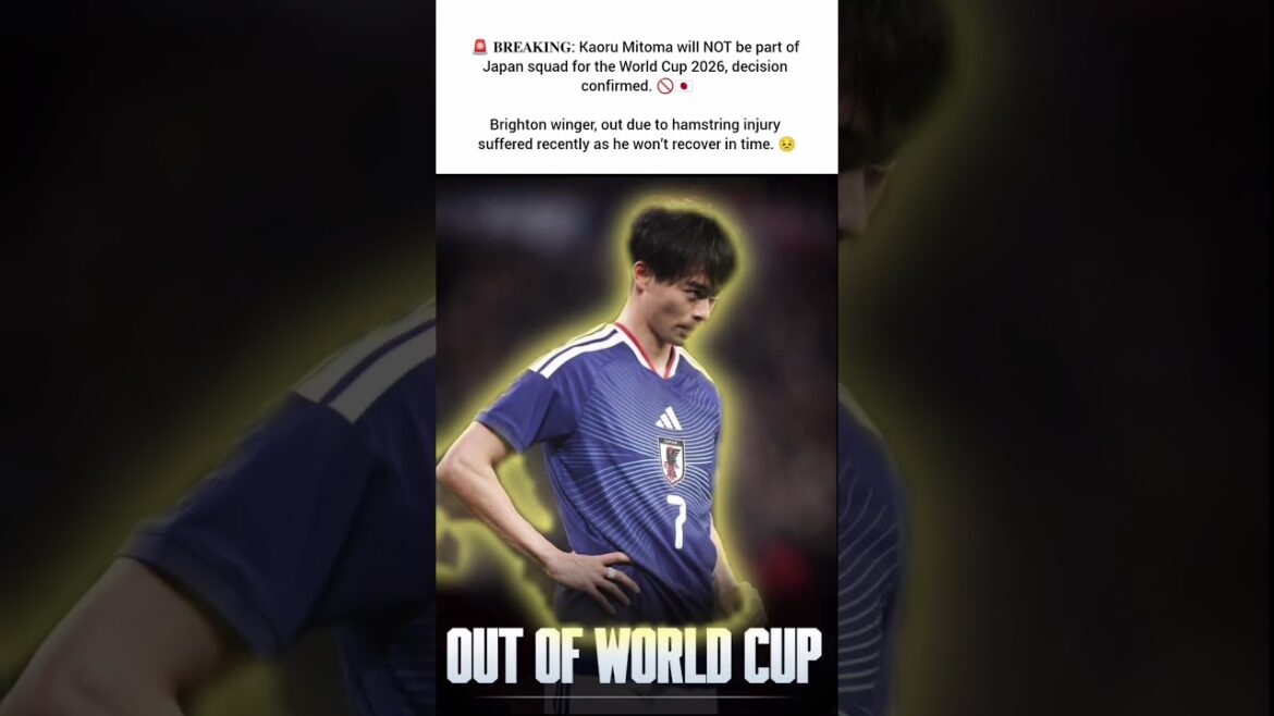 Kaoru Mitoma HORS Coupe du Monde 2026 😱🇯🇵 #football_memory #viral #trending