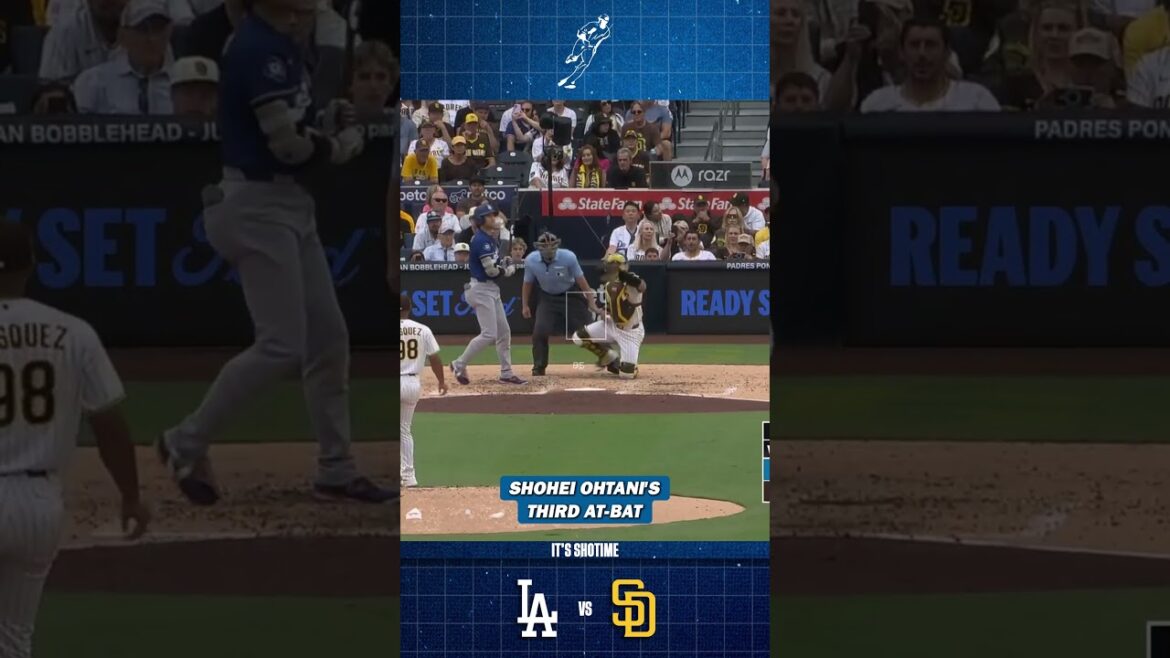 Troisième match au bâton contre les Padres de Shohei Ohtani 2