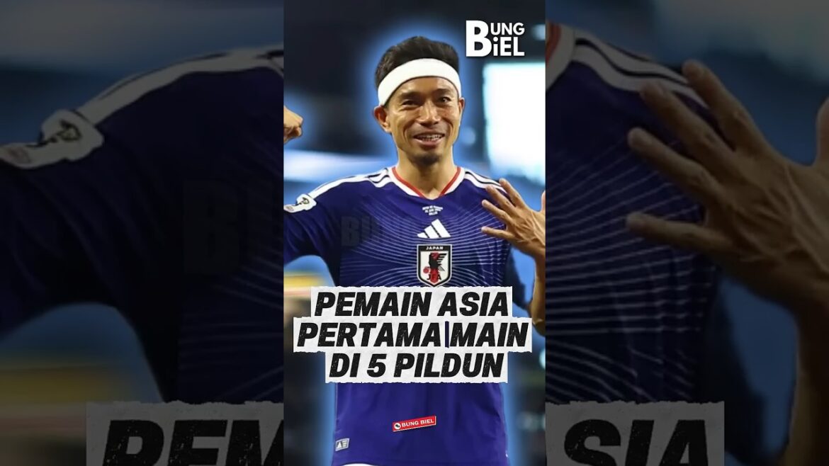 Premier joueur asiatique à disputer 5 éditions de la Coupe du Monde