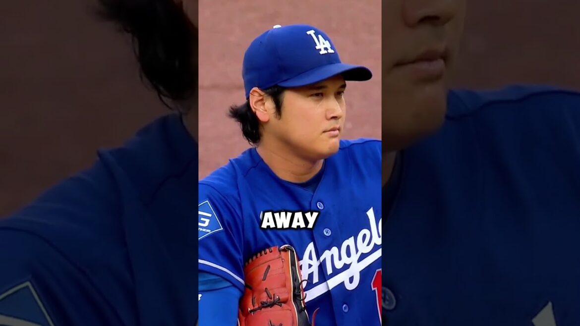 Ohtani savait que ce terrain était une grève 🤯 #MLB #shorts #baseball