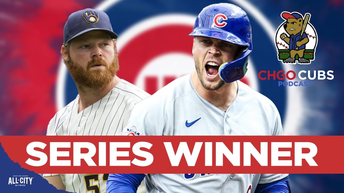 RÉACTION INSTANTANÉE : Seiya Suzuki et les Cubs prennent la série des brasseurs à Milwaukee I Podcast CHGO Cubs