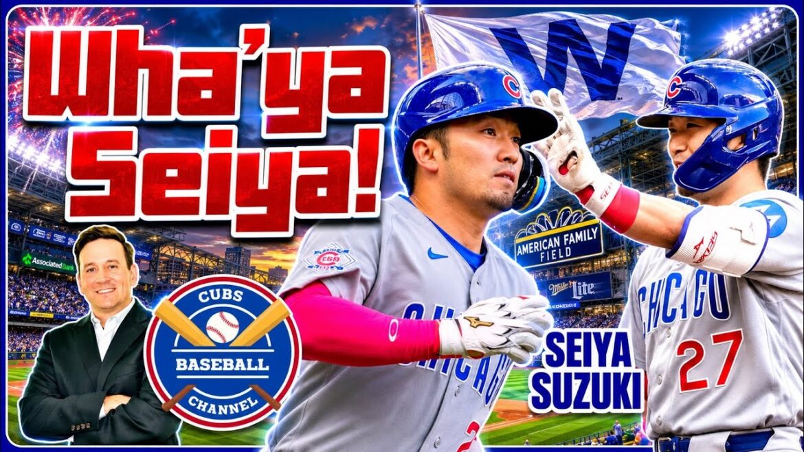 Seiya Suzuki et ses Cubs prennent leur élan ! | Chaîne de baseball des Cubs