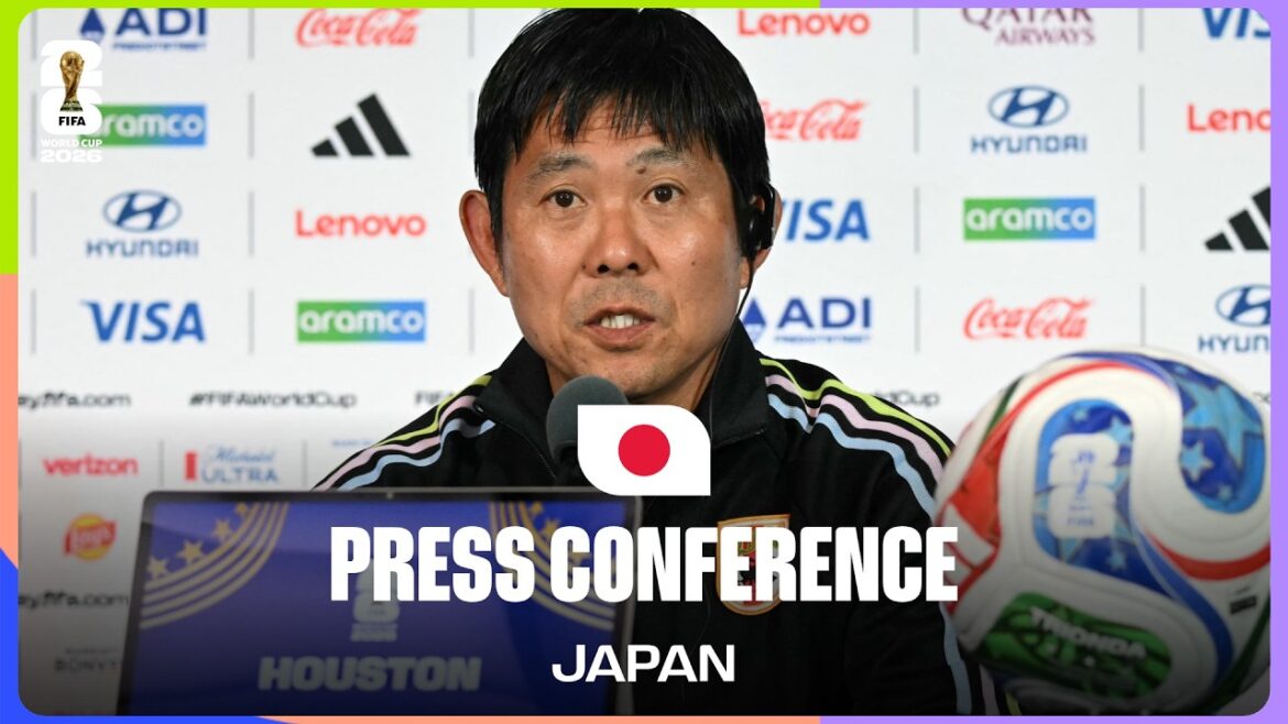 Le Japon joue contre le Brésil | Hajime Moriyasu répond aux questions