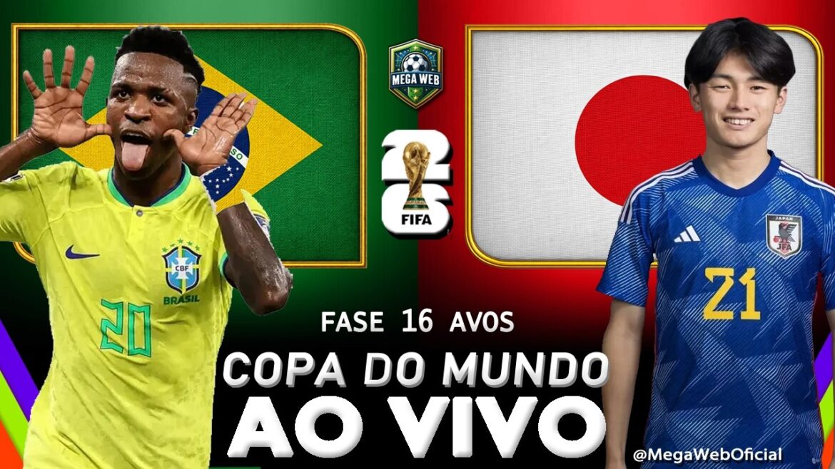 BRÉSIL x JAPON - LIVE (COUPE DU MONDE 2026) - Narration