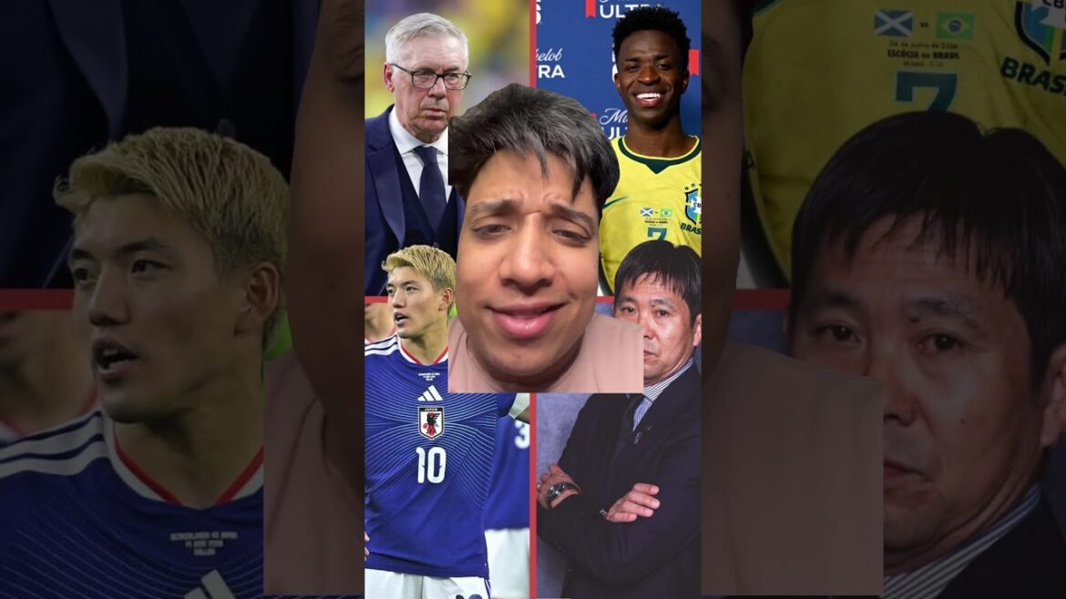 Carlo Ancelotti contre Hajime Moriyasu 👀🔥