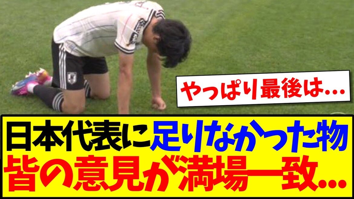 [Réunion de réflexion]Après avoir regardé le match contre le Brésil, l'équipe de soutien japonaise réfléchit à ce qui manquait à l'équipe nationale japonaise...