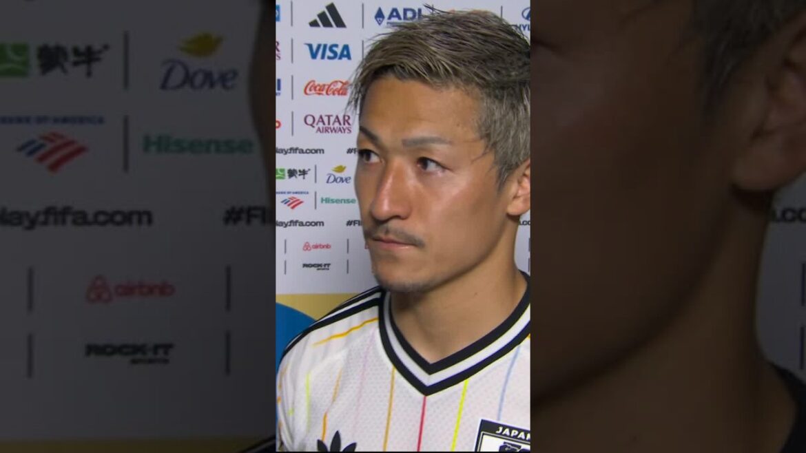 🇯🇵 Daenen Maeda ``Ce n'est pas une erreur si nous sommes venus ici'' ``Je veux retourner au Japon avec fierté'' Interview après le match contre le Brésil 🎙️ #FIFAWorldCup #Si vous voulez en profiter sérieusement, DAZN