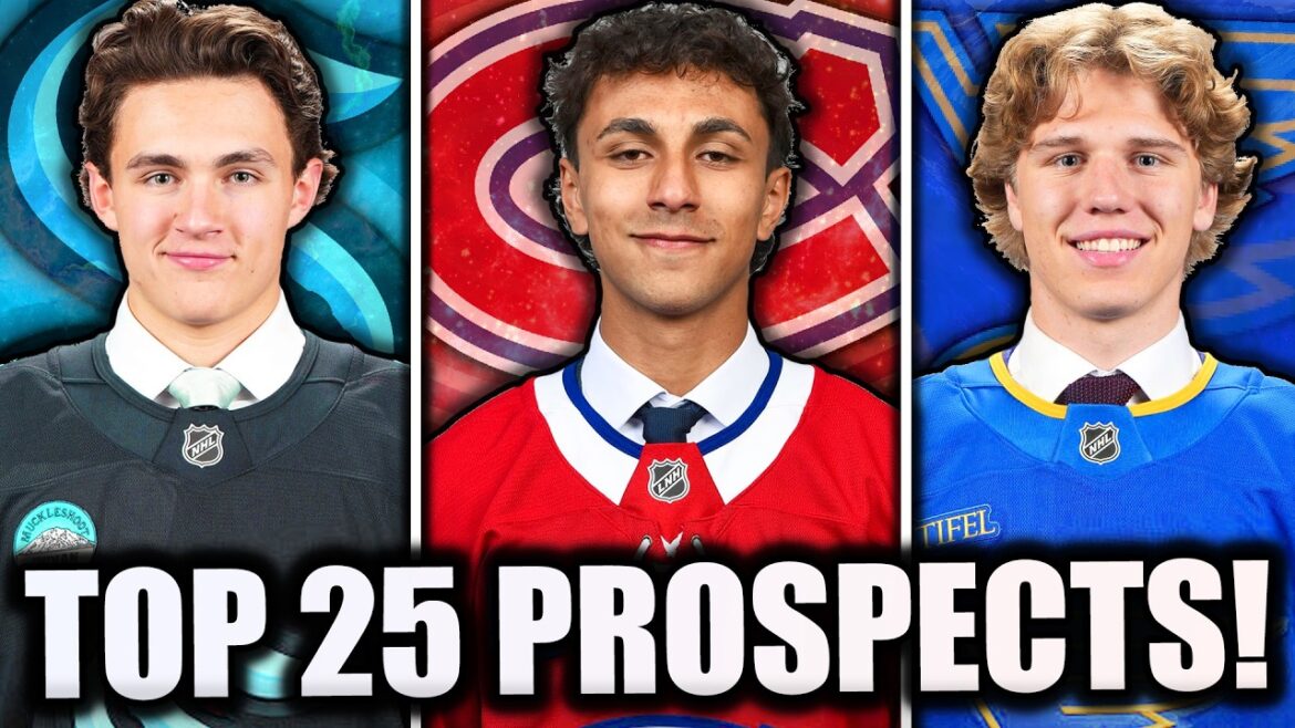 *CLASSEMENT* LES 25 MEILLEURS PERSPECTS DE LA LNH ! (Repêchage de la LNH après 2026)