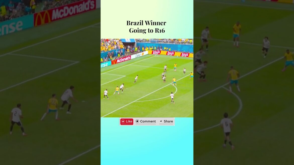 🇧🇷 BRÉSIL GAGNEZ-LE ! 🤯 Gagnant de dernière minute contre le Japon ⚽