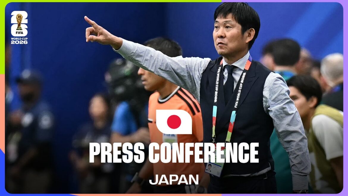 Conférence de presse d'après-match : le Japonais Hajime Moriyasu sur la défaite 2-1 contre le Brésil
