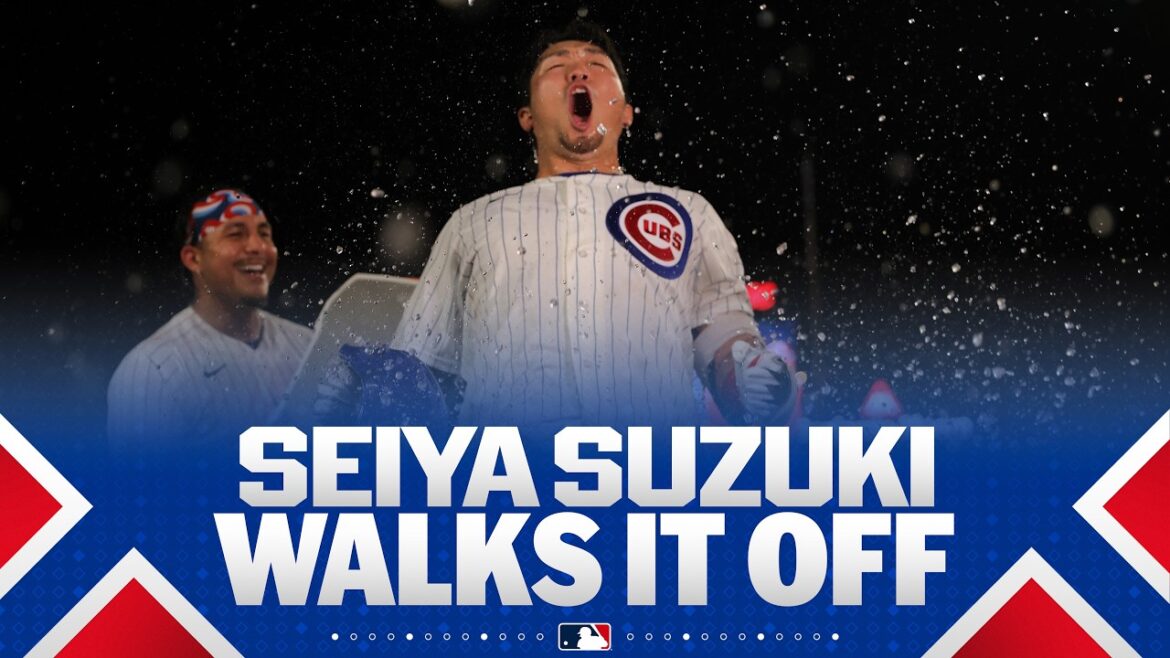 Seiya Suzuki remporte une AUTRE victoire des Cubs de Chicago ! 🐻 (Le meilleur de Beat's MLB plus proche 👀)