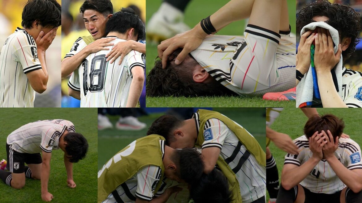Les joueurs japonais émotionnels pleurent après la défaite contre le Brésil | Les joueurs japonais pleurent après la défaite contre le Brésil | Brésil vs Japon 2026