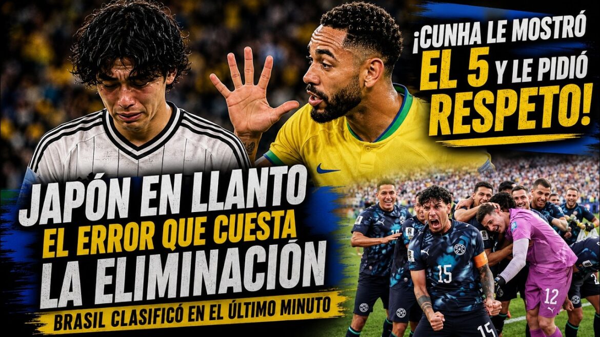 🔥 Le Brésil a demandé le respect ! Le geste de Cunha après avoir éliminé le Japon est devenu viral 🔥 Le Brésil a demandé le respect ! Le geste de Cunha après avoir éliminé le Japon est devenu viral