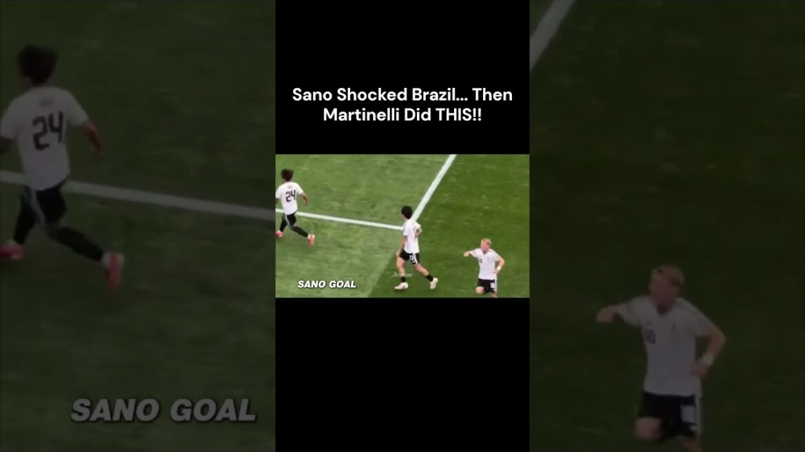 Asano a choqué le Brésil... Puis Martinelli a fait CECI !! #coupedumonde #brésil #japon #football