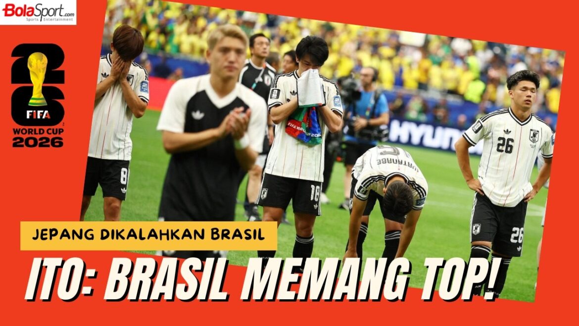 Le Japon tombe, Hiroki Ito révèle d’horribles différences avec le Brésil