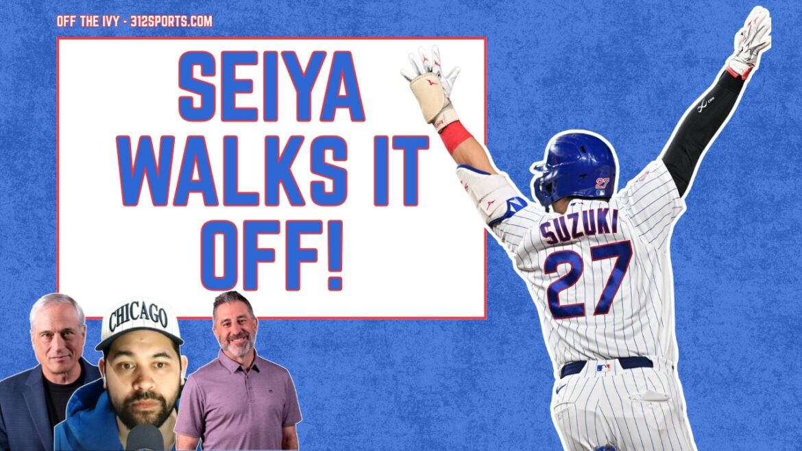 Seiya Suzuki quitte Mason Miller pour aider les Cubs de Chicago à RESTER AU CHAUD