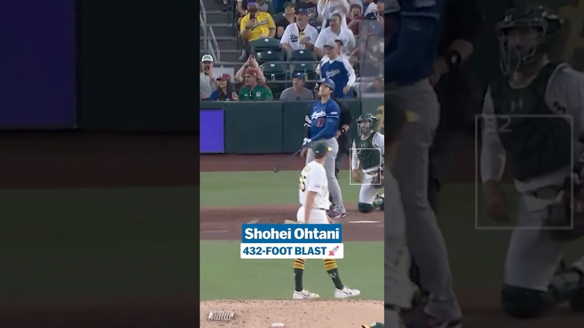 Shohei Ohtani écrase cette balle de 432 PIEDS !! 😱 Shohei Ohtani écrase cette balle de 432 PIEDS !! 😱