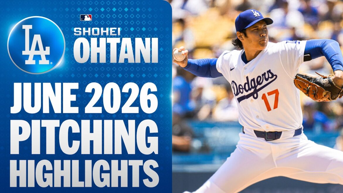 Shohei Ohtani reste INVAINCU en juin sur le monticule des Dodgers 🦄 | Faits saillants de la MLB