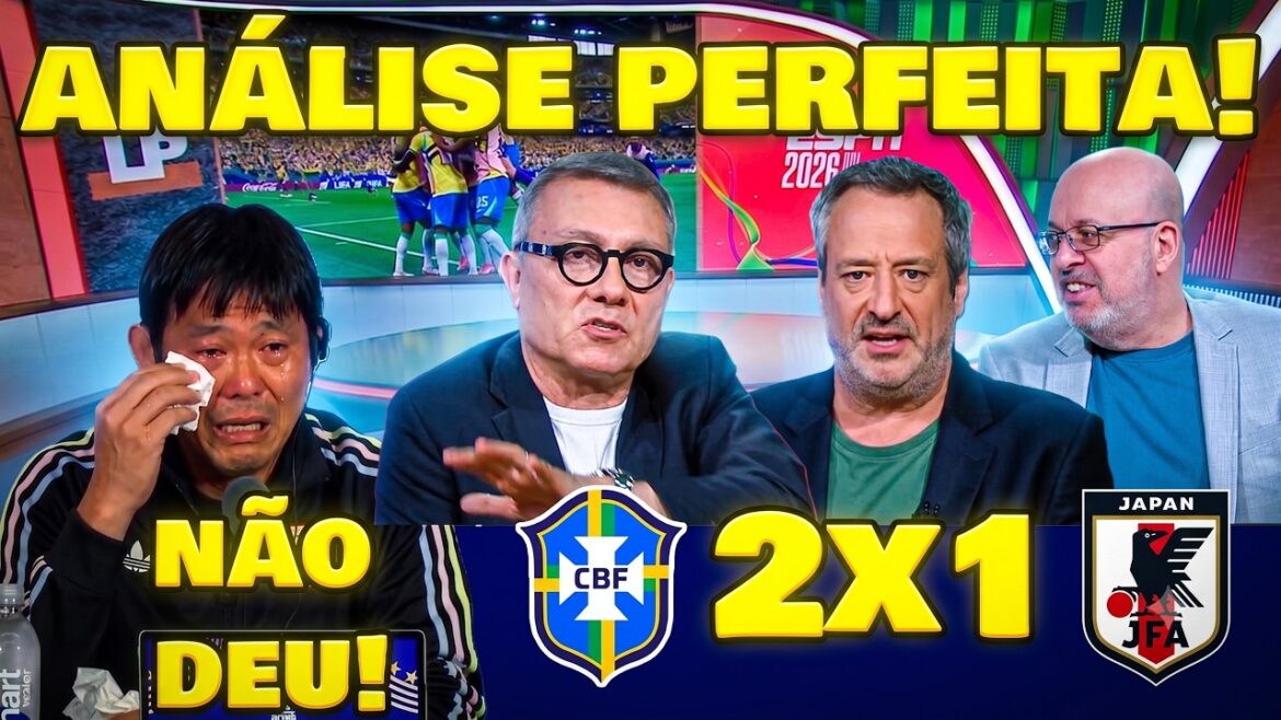C’ÉTAIT DANS LA SUFFOCATION ! BRÉSIL 2×1 JAPON Regardez ce que dit la presse… CLASSIFIÉES BRÉSIL ! C'ÉTAIT DANS LA SUFFOCATION ! BRÉSIL 2x1 JAPON Regardez ce que dit la presse... CLASSIFIÉES BRÉSIL !