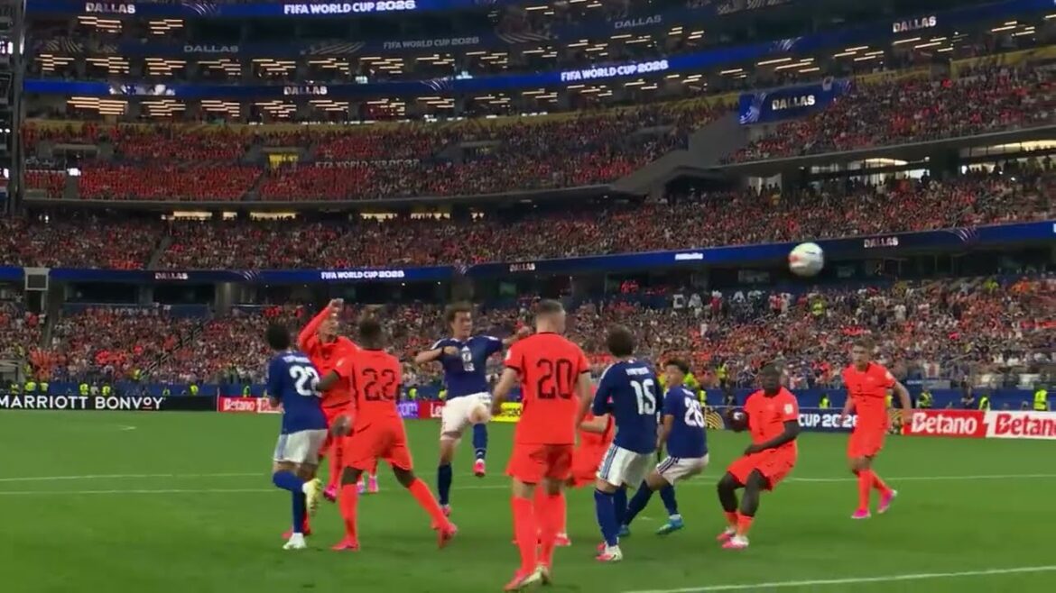 Objectif de Daichi Kamada | Pays-Bas 2-2 Japon | Coupe du Monde de la FIFA 2026™ Objectif de Daichi Kamada | Pays-Bas 2-2 Japon | Coupe du Monde de la FIFA 2026™