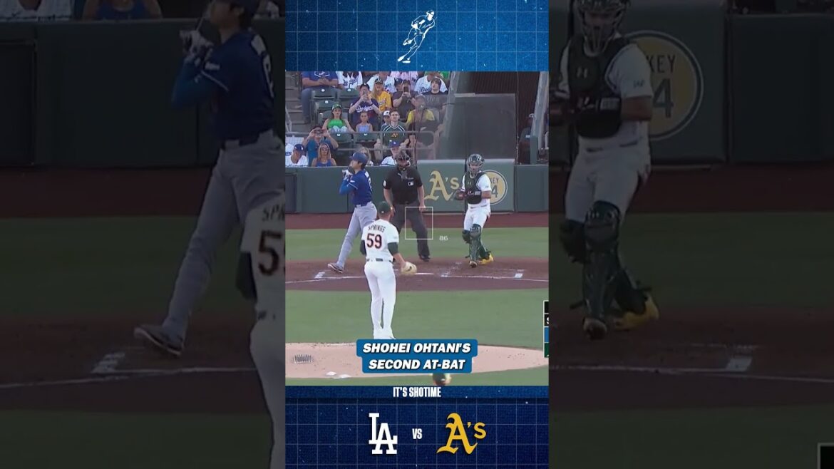 Deuxième match au bâton contre l'athlétisme de Shohei Ohtani
