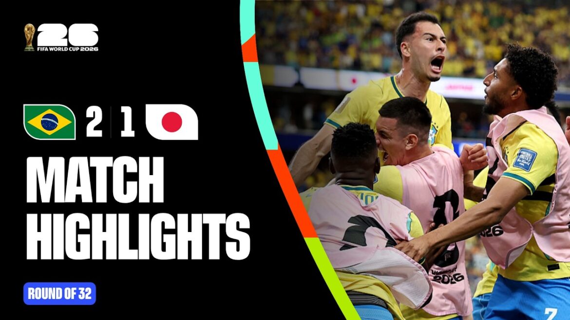 Faits saillants | Brésil 2-1 Japon | Coupe du Monde de la FIFA 2026™ Faits saillants | Brésil 2-1 Japon | Coupe du Monde de la FIFA 2026™