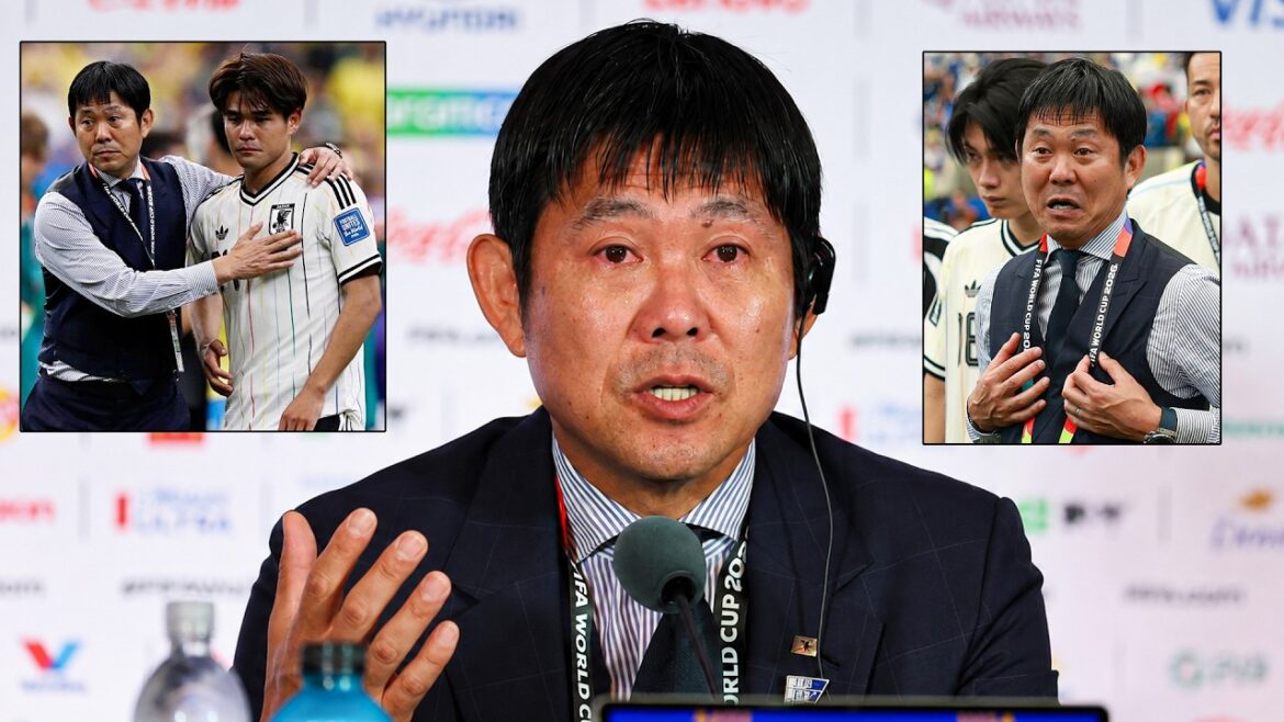 Déclaration émotionnelle de l’entraîneur japonais Hajime Moriyasu après le Brésil contre le Japon | Commentaire en larmes de l’entraîneur Hajime Moriyasu | Coupe du Monde FIFA 2026 Déclaration émotionnelle de l'entraîneur japonais Hajime Moriyasu après le Brésil contre le Japon | Commentaire en larmes de l’entraîneur Hajime Moriyasu | Coupe du Monde FIFA 2026