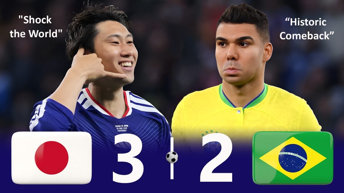 🇯🇵L’équipe nationale du Japon choque le monde ! La victoire spectaculaire de Blue Samurai contre la Selecao | Match amical international 2025 🇯🇵L'équipe nationale du Japon choque le monde ! La victoire spectaculaire de Blue Samurai contre la Selecao | Match amical international 2025