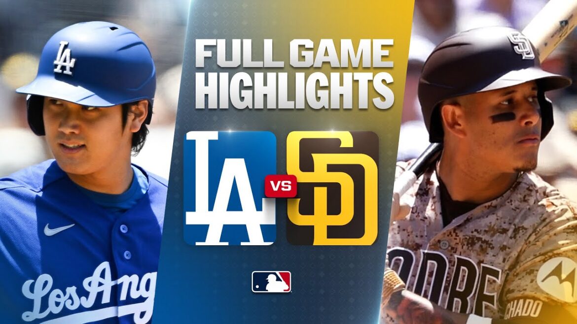 DODGERS contre PADRES : faits saillants officiels du match complet (28 juin) | Saison MLB 2026 DODGERS contre PADRES : faits saillants officiels du match complet (28 juin) | Saison MLB 2026