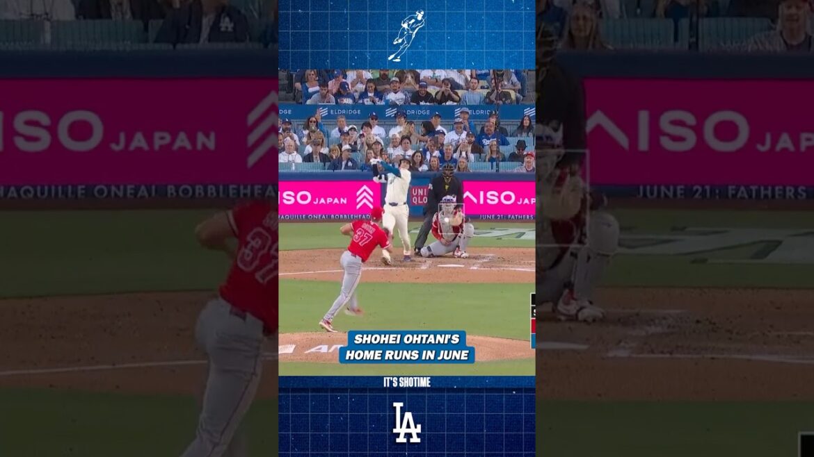 Chaque home run de Shohei Ohtani en juin Chaque home run de Shohei Ohtani en juin