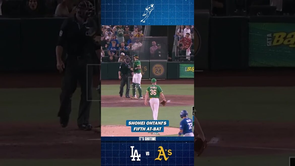 Cinquième match au bâton contre l'athlétisme de Shohei Ohtani 3