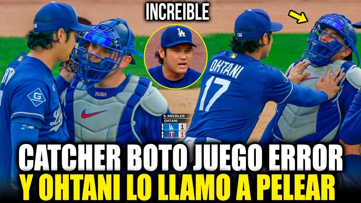 Le receveur met Shohei Ohtani en colère. ILS VONT À LA pirogue pour se battre et VOUS NE CROIREZ PAS CE QUI EST ARRIVÉ | MLB Le receveur met Shohei Ohtani en colère. ILS VONT À LA pirogue pour se battre et VOUS NE CROIREZ PAS CE QUI EST ARRIVÉ | MLB