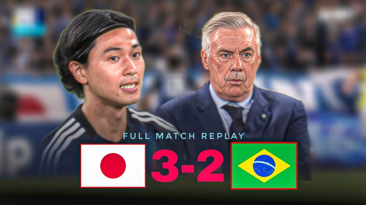 INCROYABLE ⚽ JAPON VS BRÉSIL (3-2) | REJUSTEMENT COMPLET DU MATCH INCROYABLE ⚽ JAPON VS BRÉSIL (3-2) | REJUSTEMENT COMPLET DU MATCH