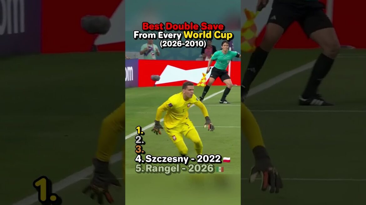 Les doubles arrêts les plus fous de la Coupe du monde🤯🧤 Les doubles arrêts les plus fous de la Coupe du monde🤯🧤