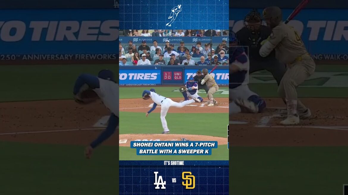 Shohei Ohtani remporte une bataille de 7 lancers avec Nasty Sweeper Shohei Ohtani remporte une bataille de 7 lancers avec Nasty Sweeper