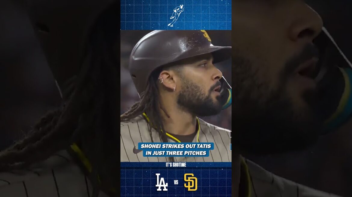 Shohei Ohtani élimine Tatis en seulement 3 lancers