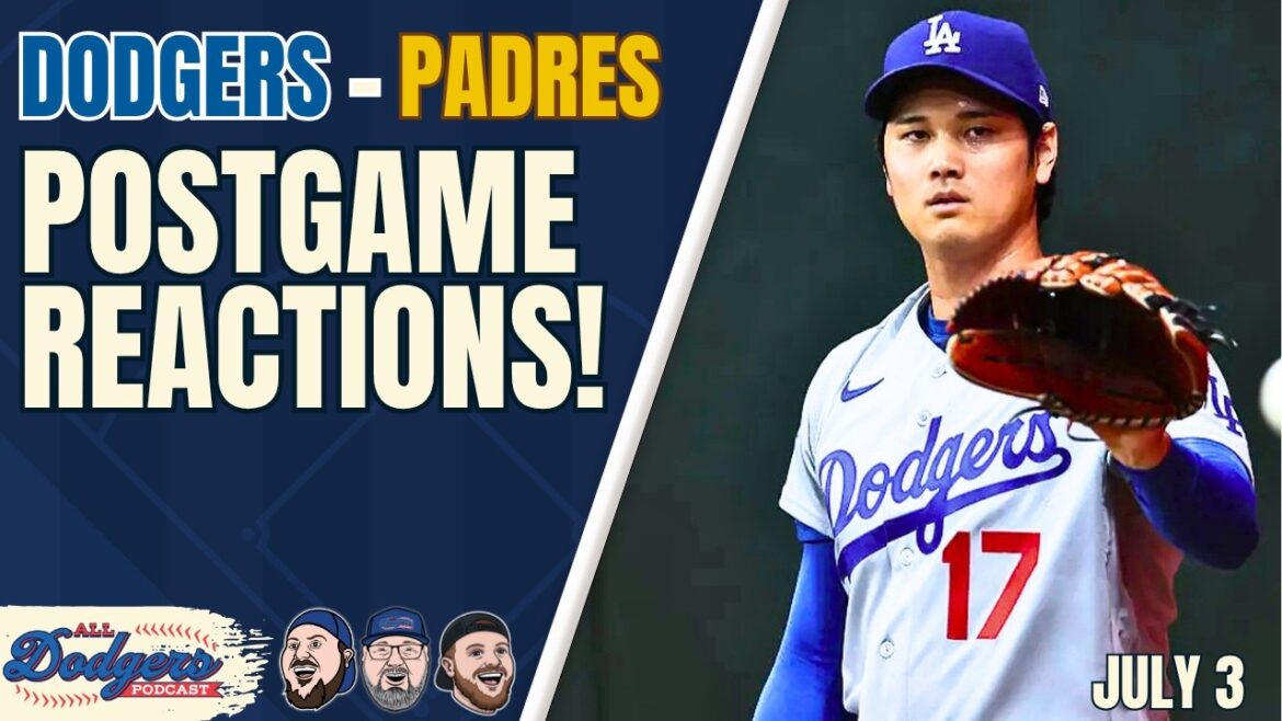 Les Dodgers claquent les Padres ! Shohei Ohtani sort sur blessure | Récapitulatif et actualités d’après-match ! Les Dodgers claquent les Padres ! Shohei Ohtani sort sur blessure | Récapitulatif et actualités d'après-match !