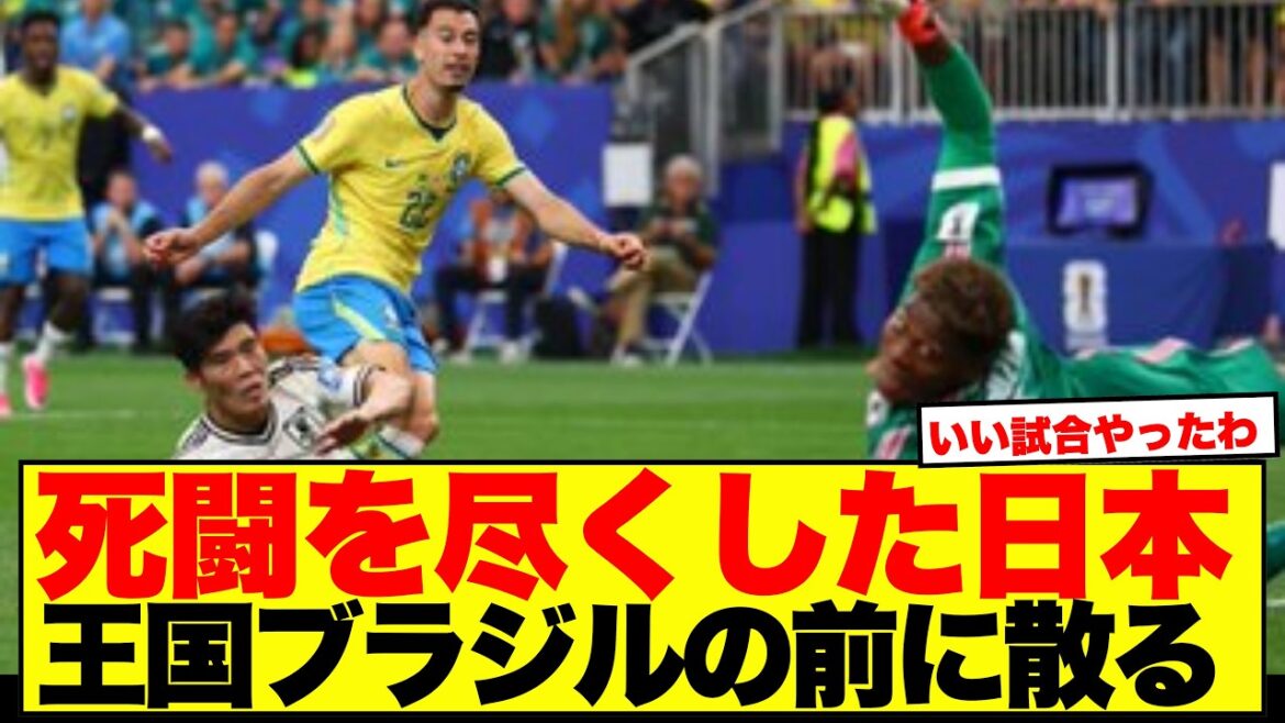 [Coupe du Monde]L'équipe nationale du Japon perd 1-2 contre le Brésil ! Voici les voix des internautes ce soir-là, avec un mélange de « bon combat » et de « pourquoi Machino » ! ! ! !