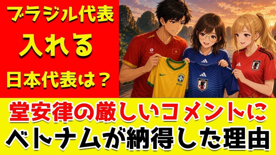 « Y a-t-il des Japonais qui pourraient faire partie de l’équipe nationale brésilienne ? La raison pour laquelle les Vietnamiens ont été convaincus par les véritables intentions de Ritsu Doan