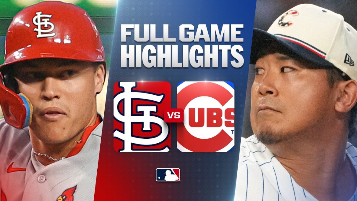 CARDINALS contre CUBS : faits saillants officiels du match complet (4 juillet) | Saison MLB 2026 CARDINALS contre CUBS : faits saillants officiels du match complet (4 juillet) | Saison MLB 2026