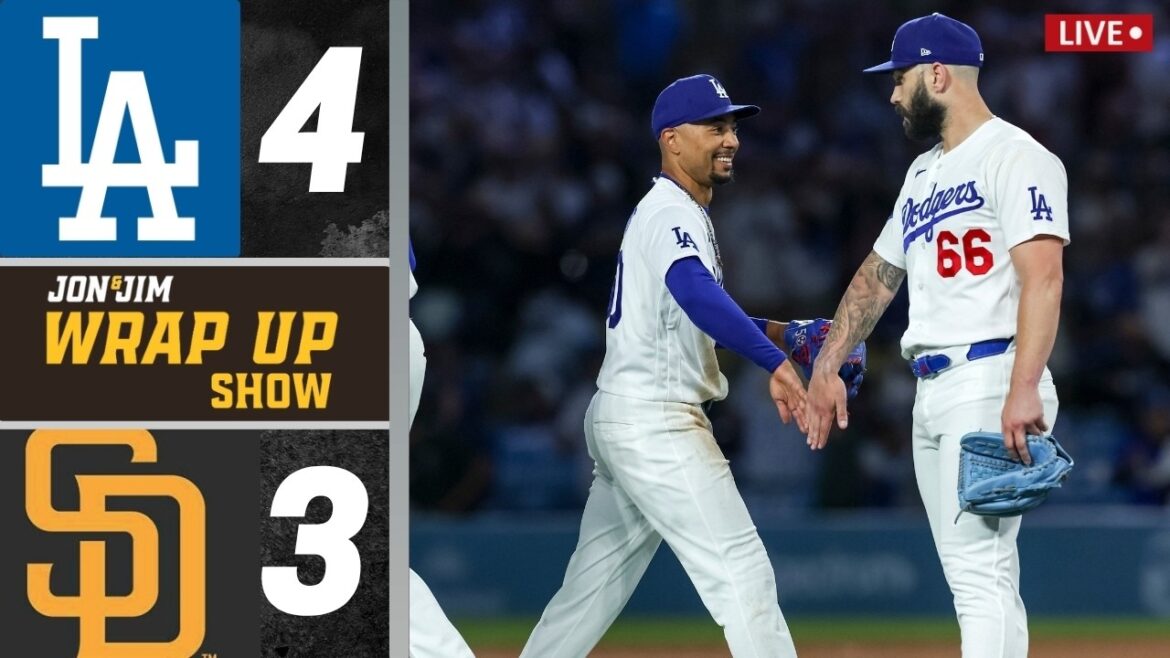 Padres vs Dodgers Spectacle de synthèse d’après-match : Dodgers 4 Padres 3 Padres vs Dodgers Spectacle de synthèse d'après-match : Dodgers 4 Padres 3