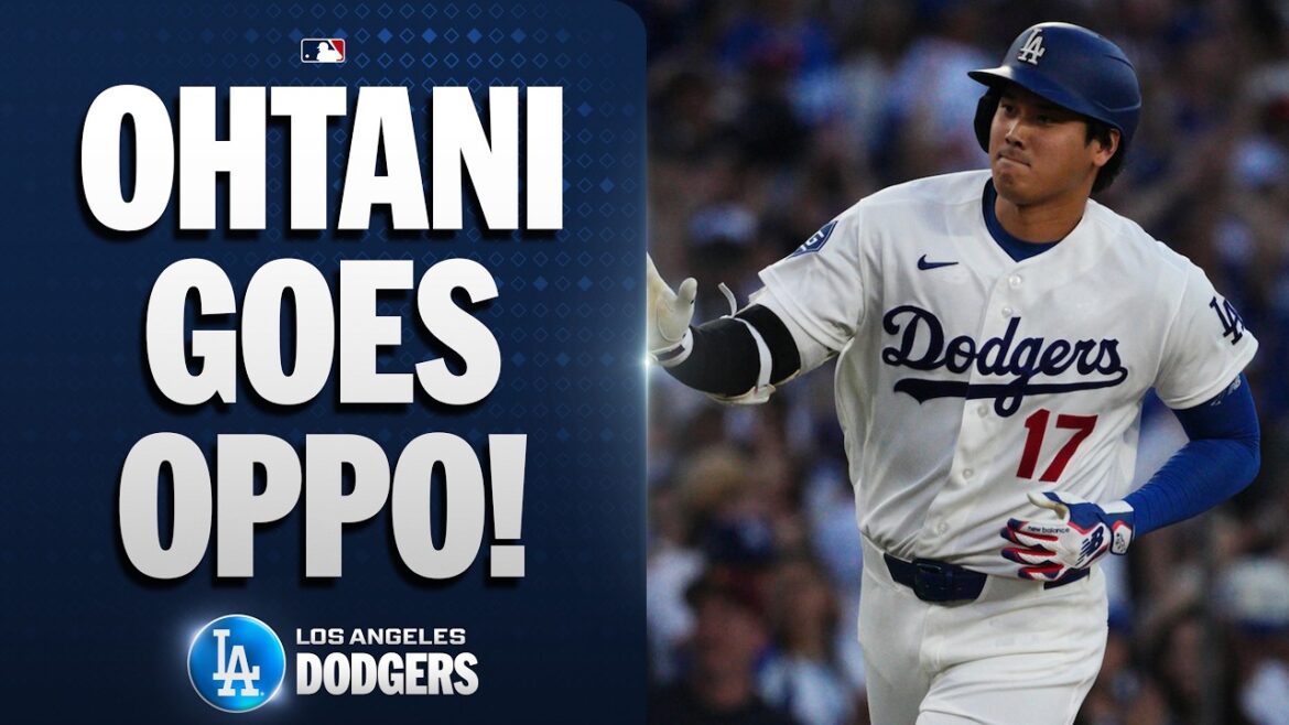 Shohei Ohtani CEINTURE un HOMÈRE SUR LE TERRAIN OPPOSÉ pour mettre les Dodgers devant ! 👏😤 Shohei Ohtani CEINTURE un HOMÈRE SUR LE TERRAIN OPPOSÉ pour mettre les Dodgers devant ! 👏😤
